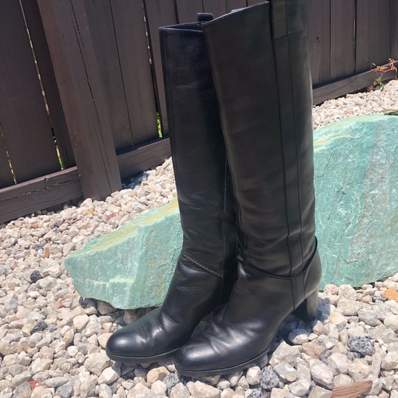 sergio rossi knee high boots